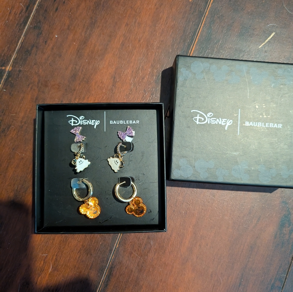 NEW Disney BaubleBar Halloween Earrings